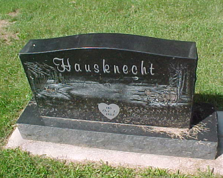 Hausknecht grave stone
